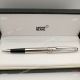 AAA Clone Mont Blanc Meisterstuck Silver Steel Rollerball pen (3)_th.jpg